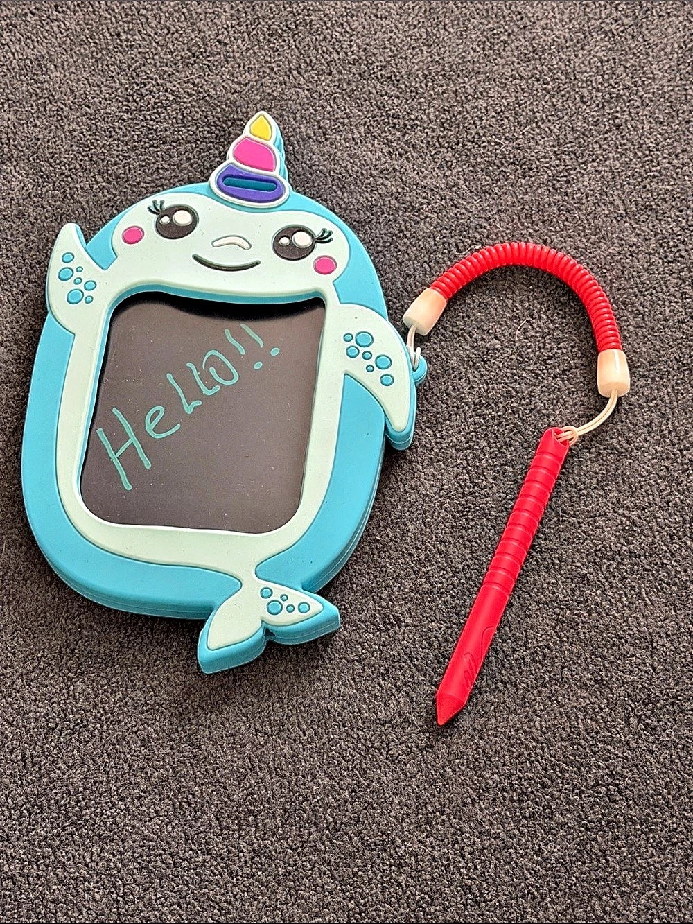 Boogie Board Sketch Pals Norah the Narwhal Blue